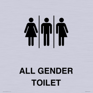 Female, Male and Non-gender specific